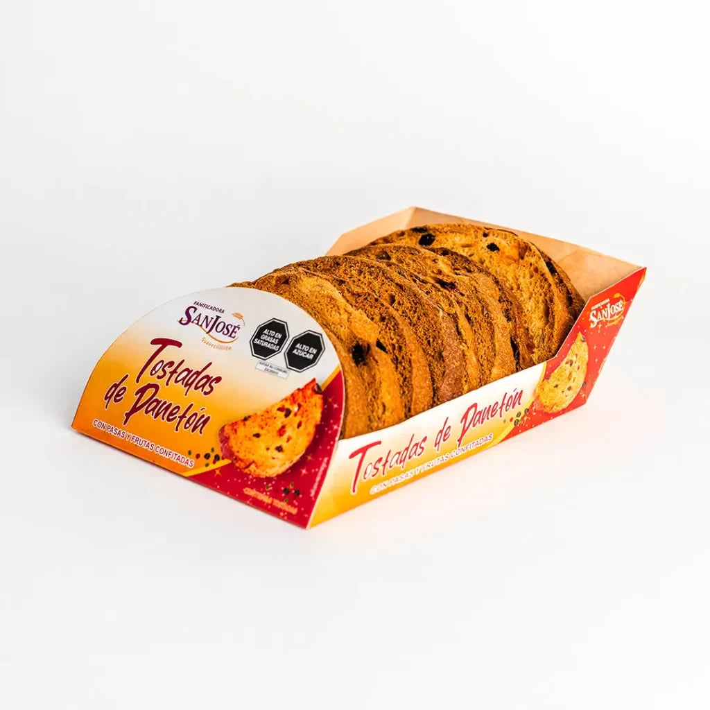 Tostadas de panetón
