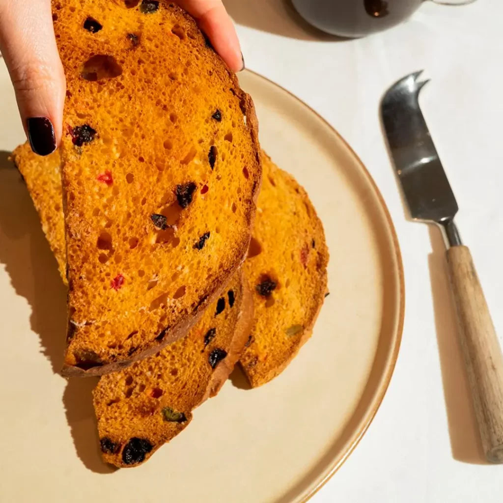 Tostadas de panetón